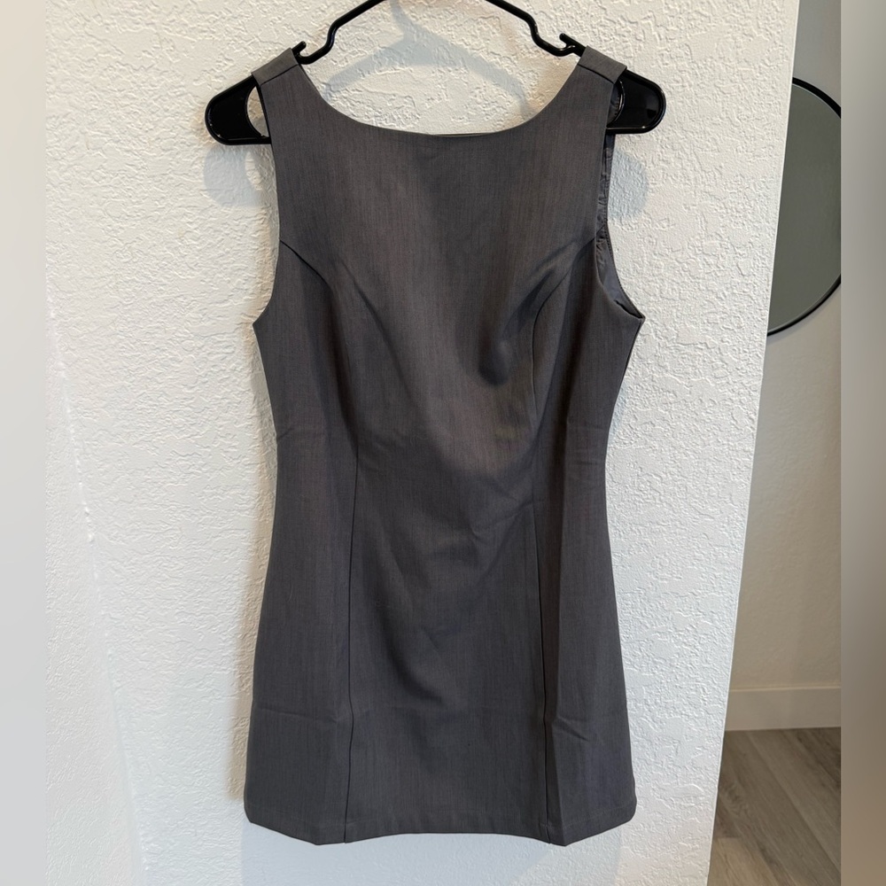 Vici Charcoal Mini Dress